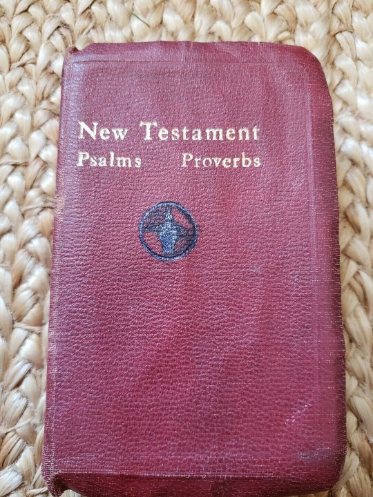 Antique Pocket Bible 1941 New Testament