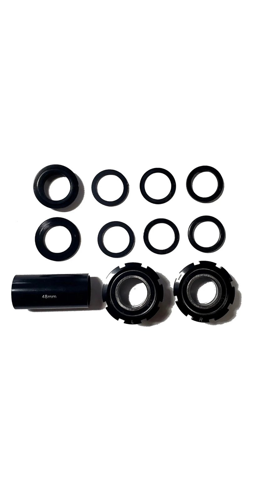 Redline BMX Bottom Bracket Euro 19 mm Threaded For 3 Piece Cranks Old School Bm