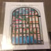 Ghibli museum My Neighbor Totoro 3d Stained glass post card set