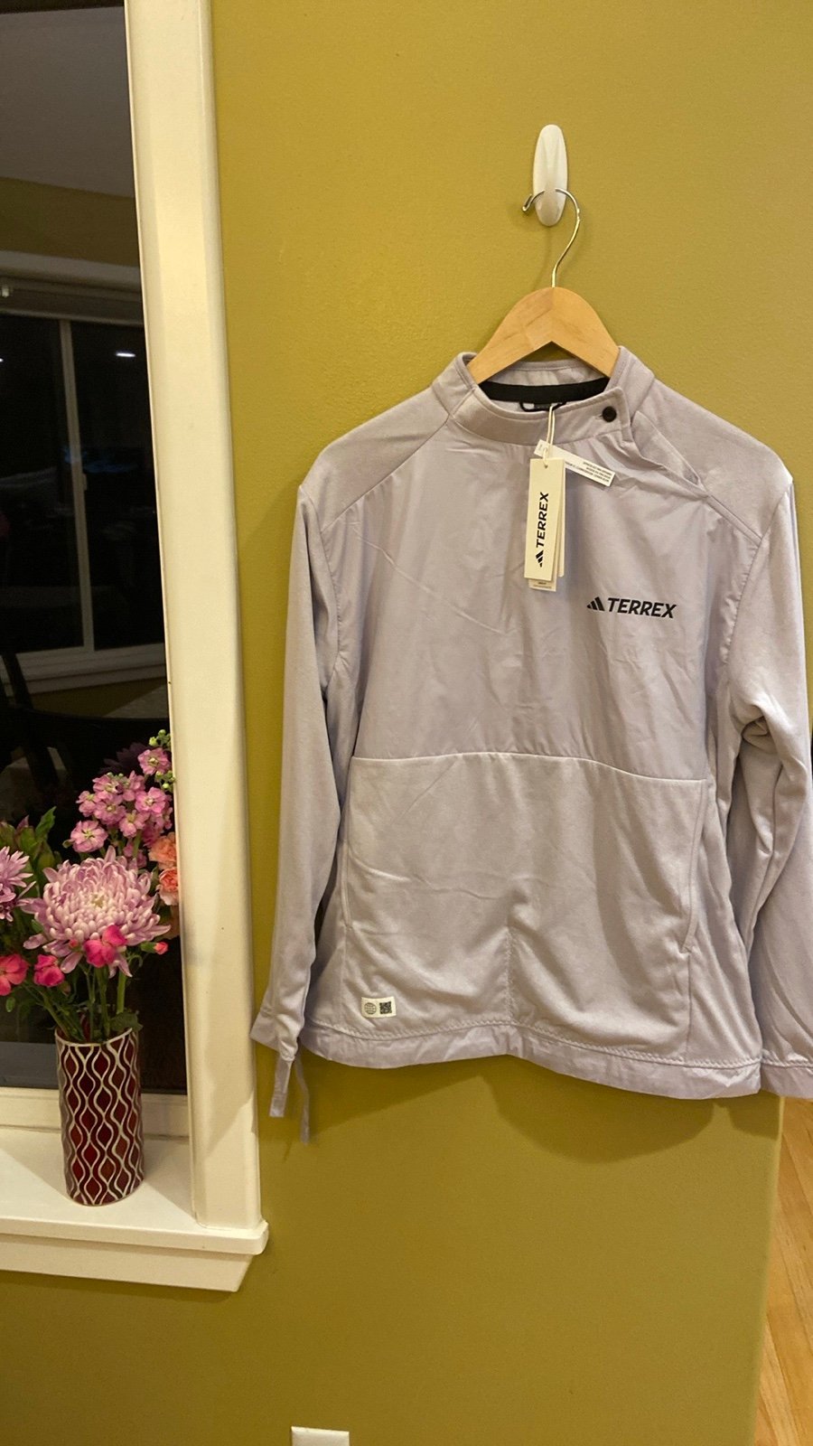 NWT ADIDAS TERREX MTBR MIDLAYER SWEATSHIRT