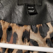 Faux Leather Moto Jacket