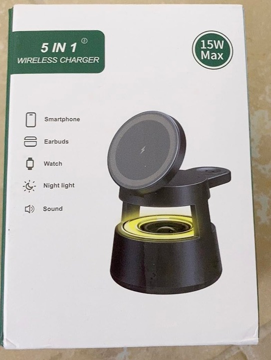 3 in 1 Charging Station,Magnetic Wireless Charger for Apple MagSafe Charger Stan