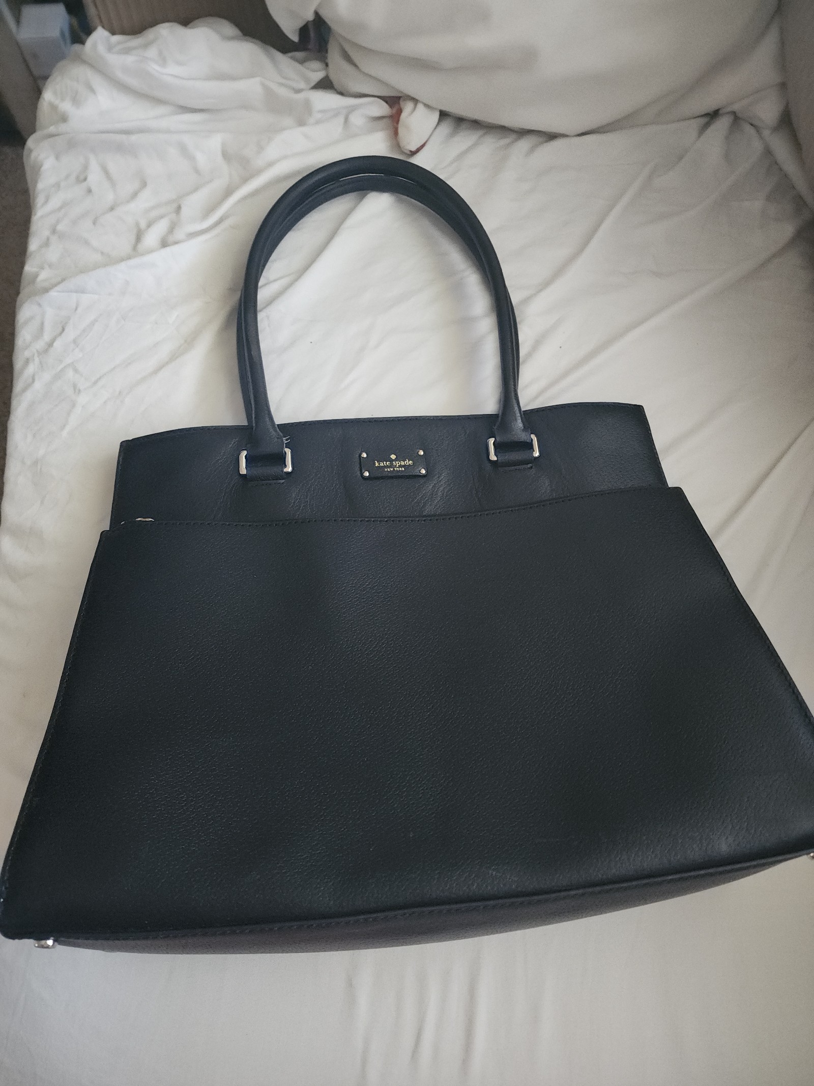 Kate Spade NY Leather large business tote