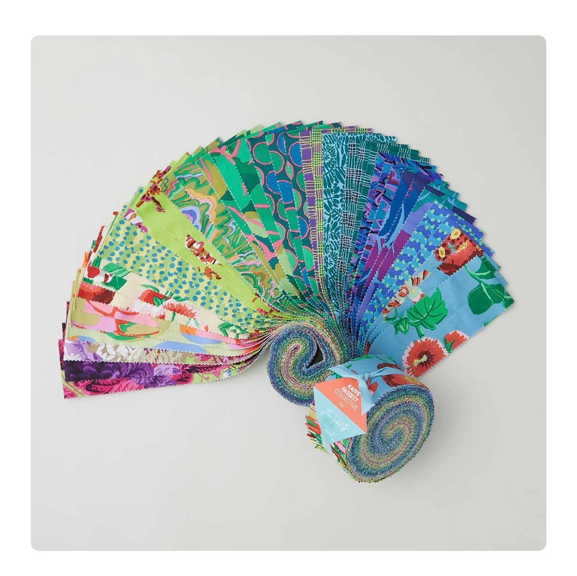 Kaffe Fassett Collective - February 2025 Cool Colorway 2 1/2 Strips