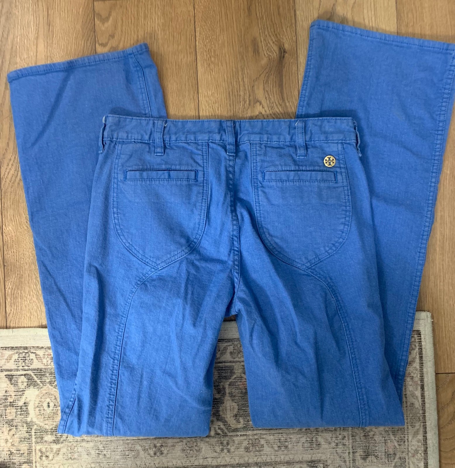 Tory Burch Leigh flare jeans