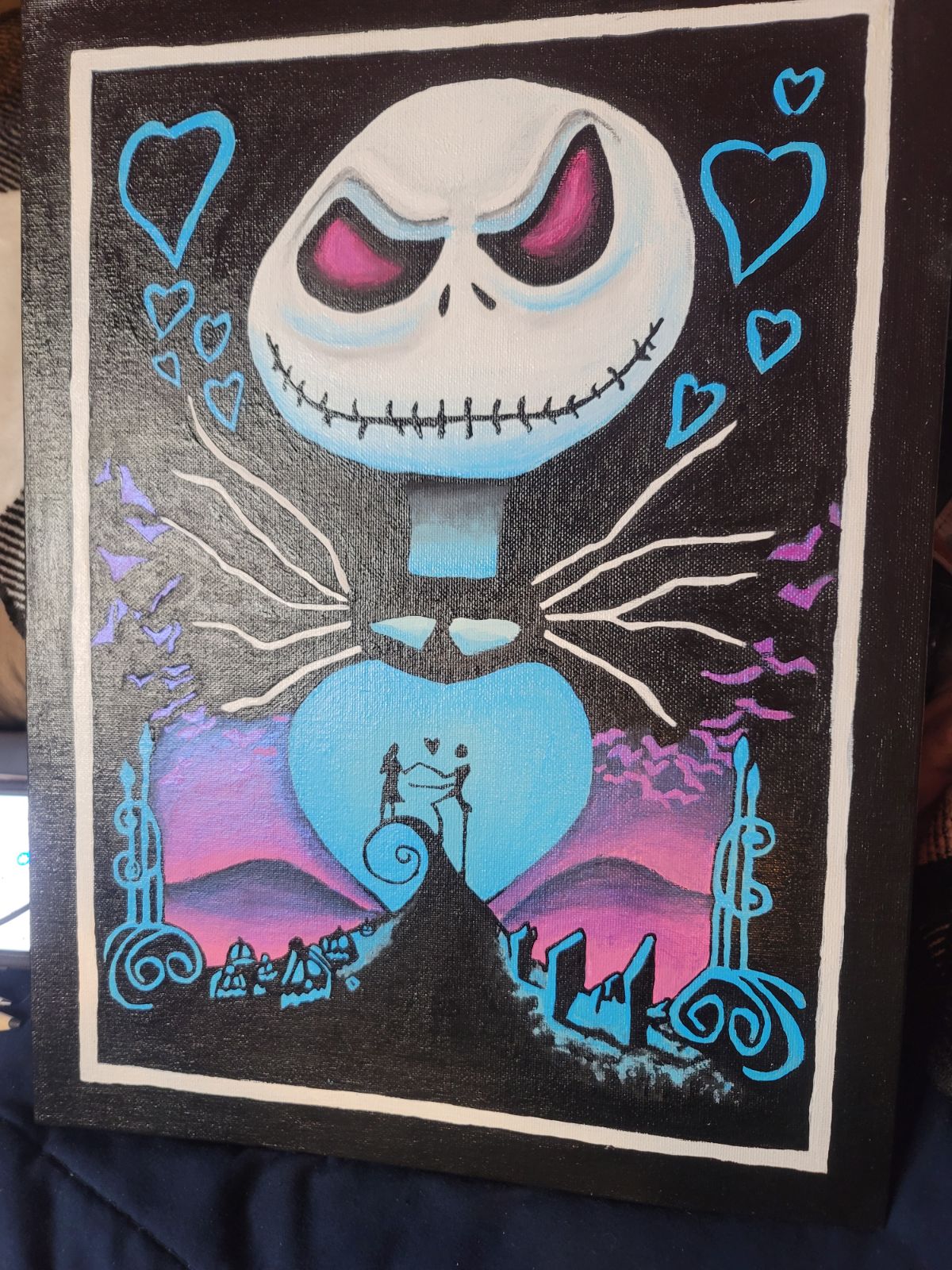 Hand painted canvas