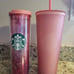 Starbucks- Pink Tumbler Bundle