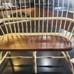 Miniature Windsor Barrel Back Settee Bench With Spindle-Turned Legs 17\