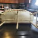 Miniature Windsor Barrel Back Settee Bench With Spindle-Turned Legs 17\
