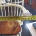 Miniature Windsor Barrel Back Settee Bench With Spindle-Turned Legs 17\