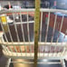 Miniature Windsor Barrel Back Settee Bench With Spindle-Turned Legs 17\