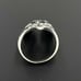 SIGNED B.S. NORSE VIKING WARRIOR HELMET STERLING SILVER 925 MENS RING SIZE 9.5
