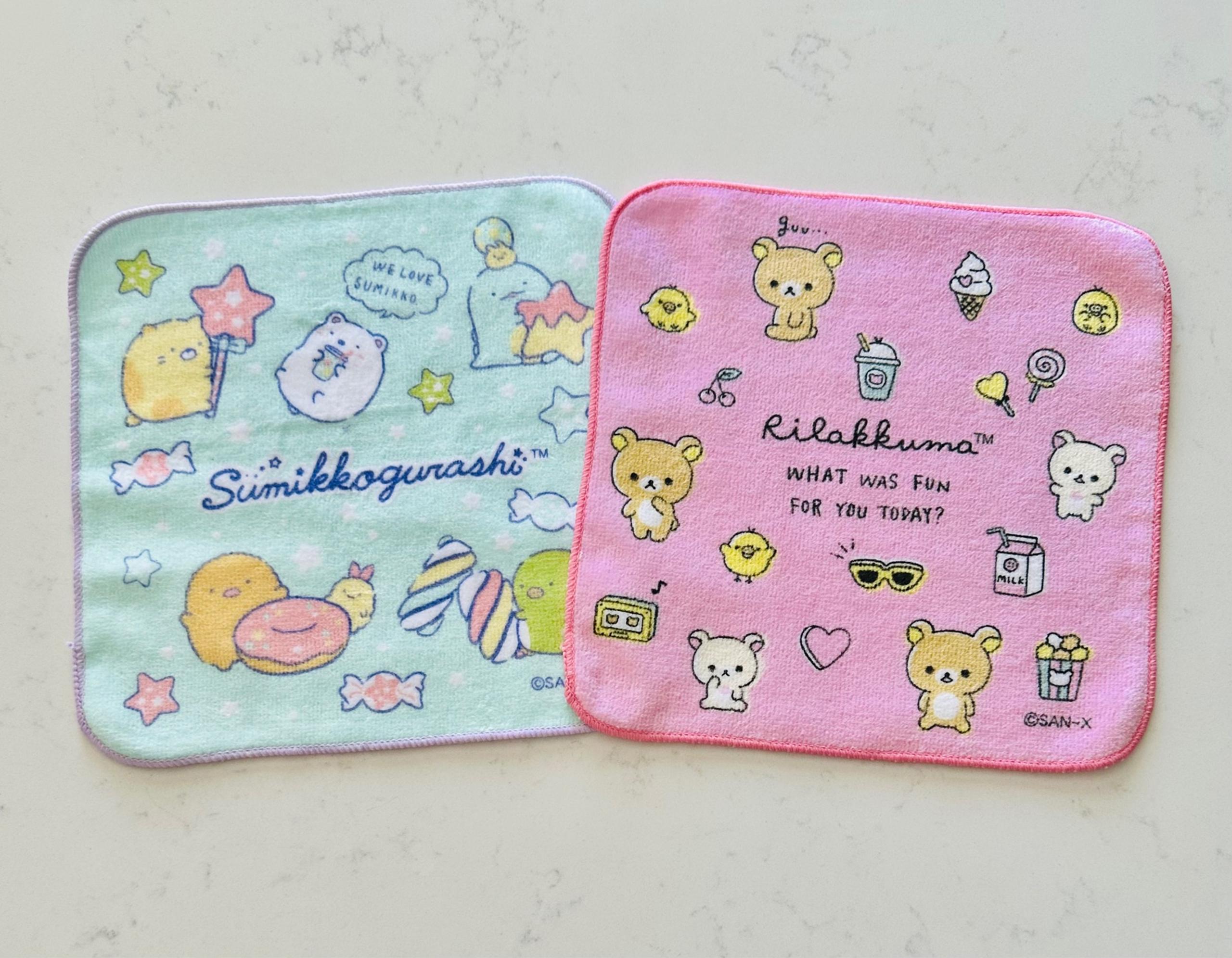 San-x mini towel set