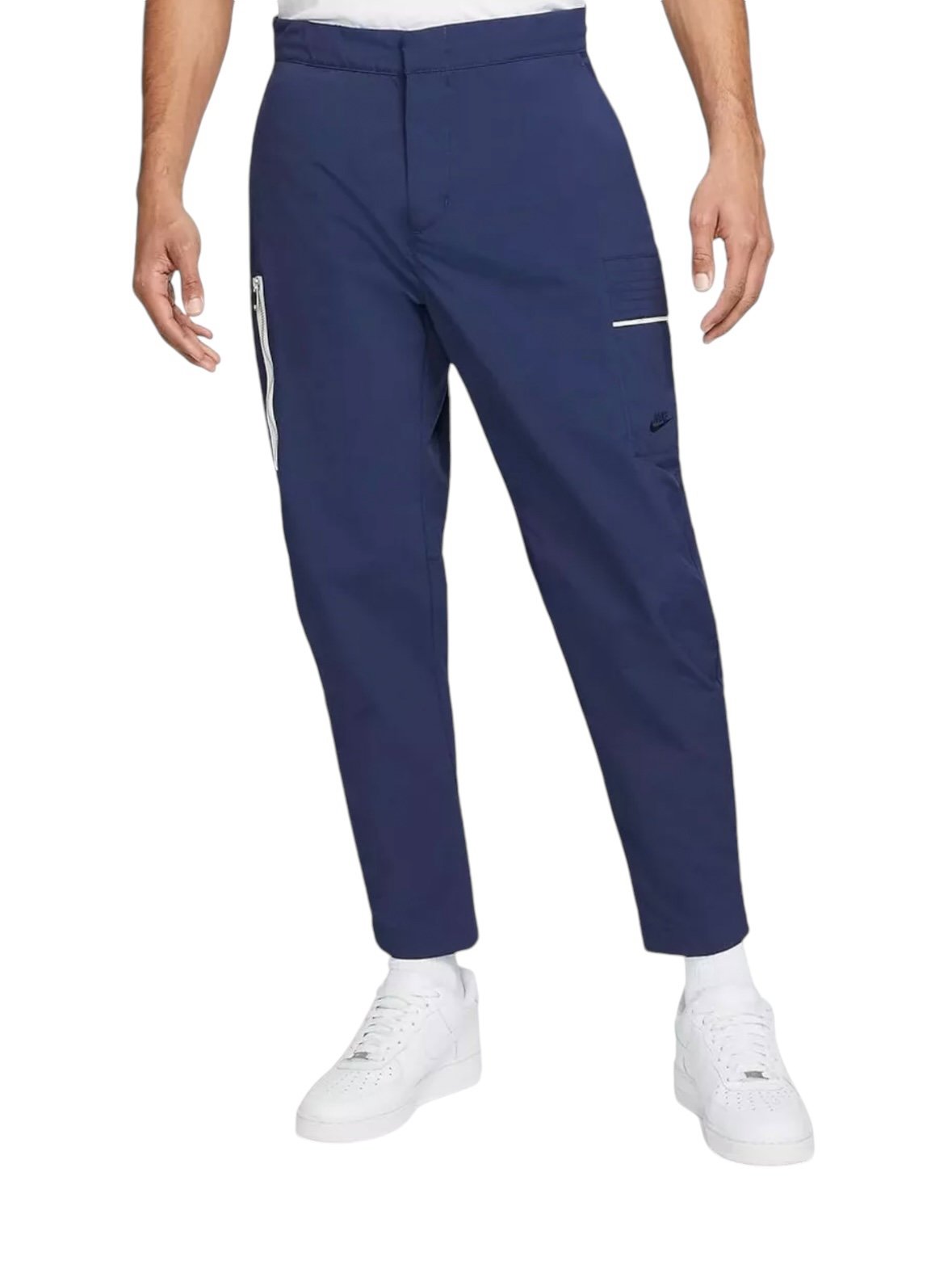 Nike Sportswear Style Essentials Blue Nylon Pants DM6681 410 Men’s Size 32x27