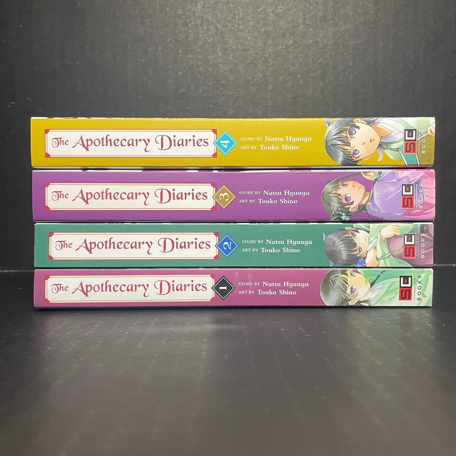 The Apothecary Diaries Light Novel Volumes 1-4 New English Authentic Square Enix