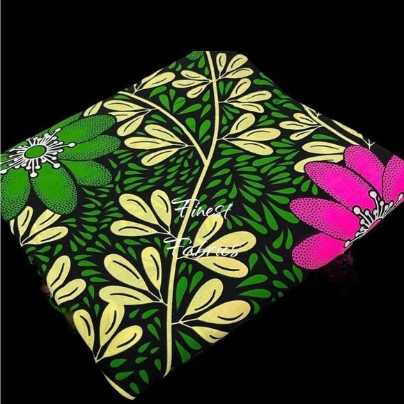 Ankara Fabric African Print Fabric Ankara Fabric 6 yards 100% Cotton Fabric