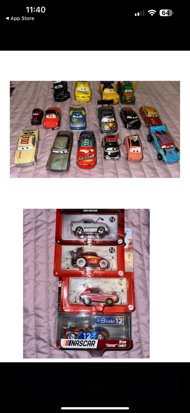 Disney Pixar cars individual or all