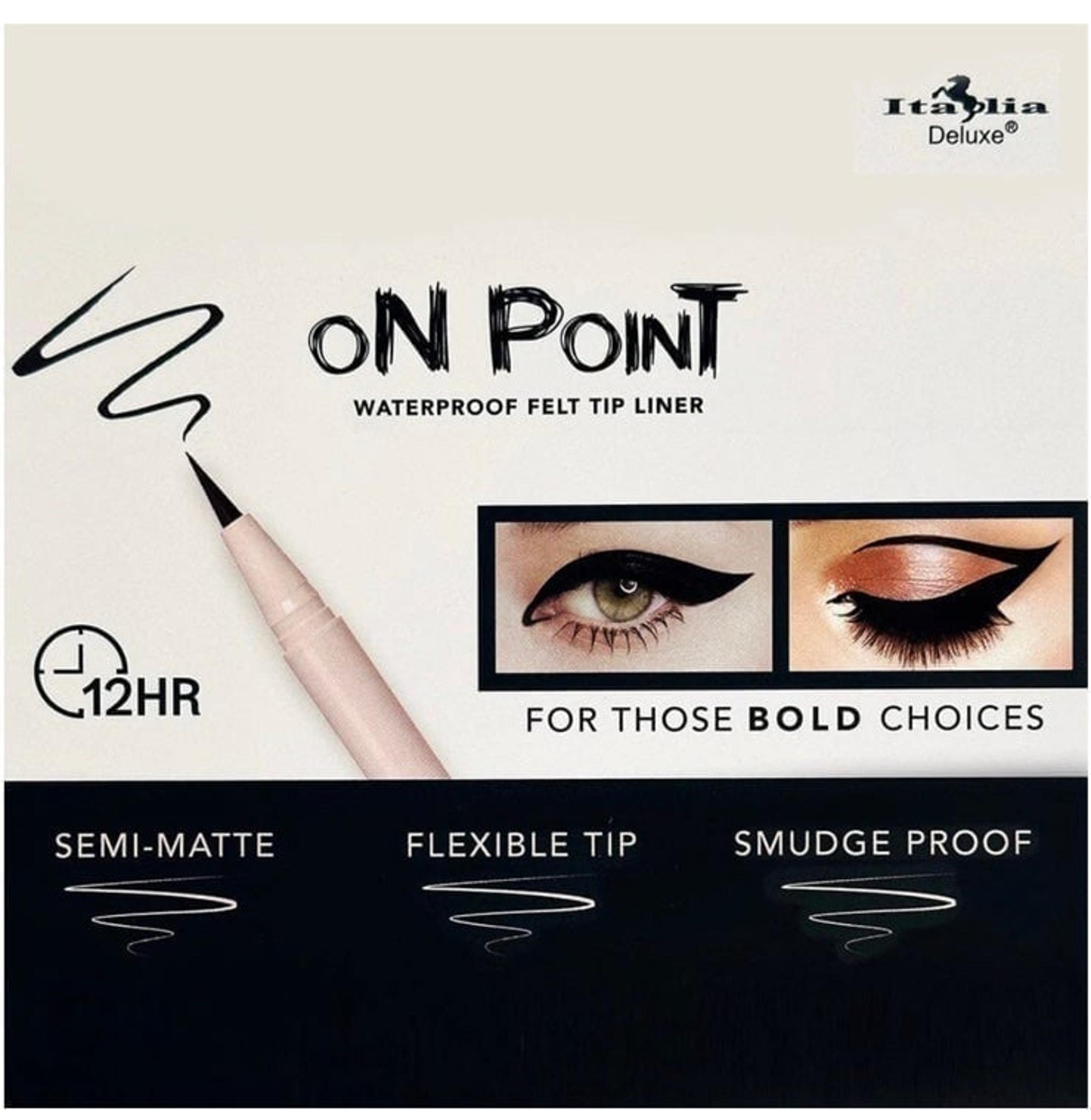 Italia Deluxe Felt Tip Eyeliner