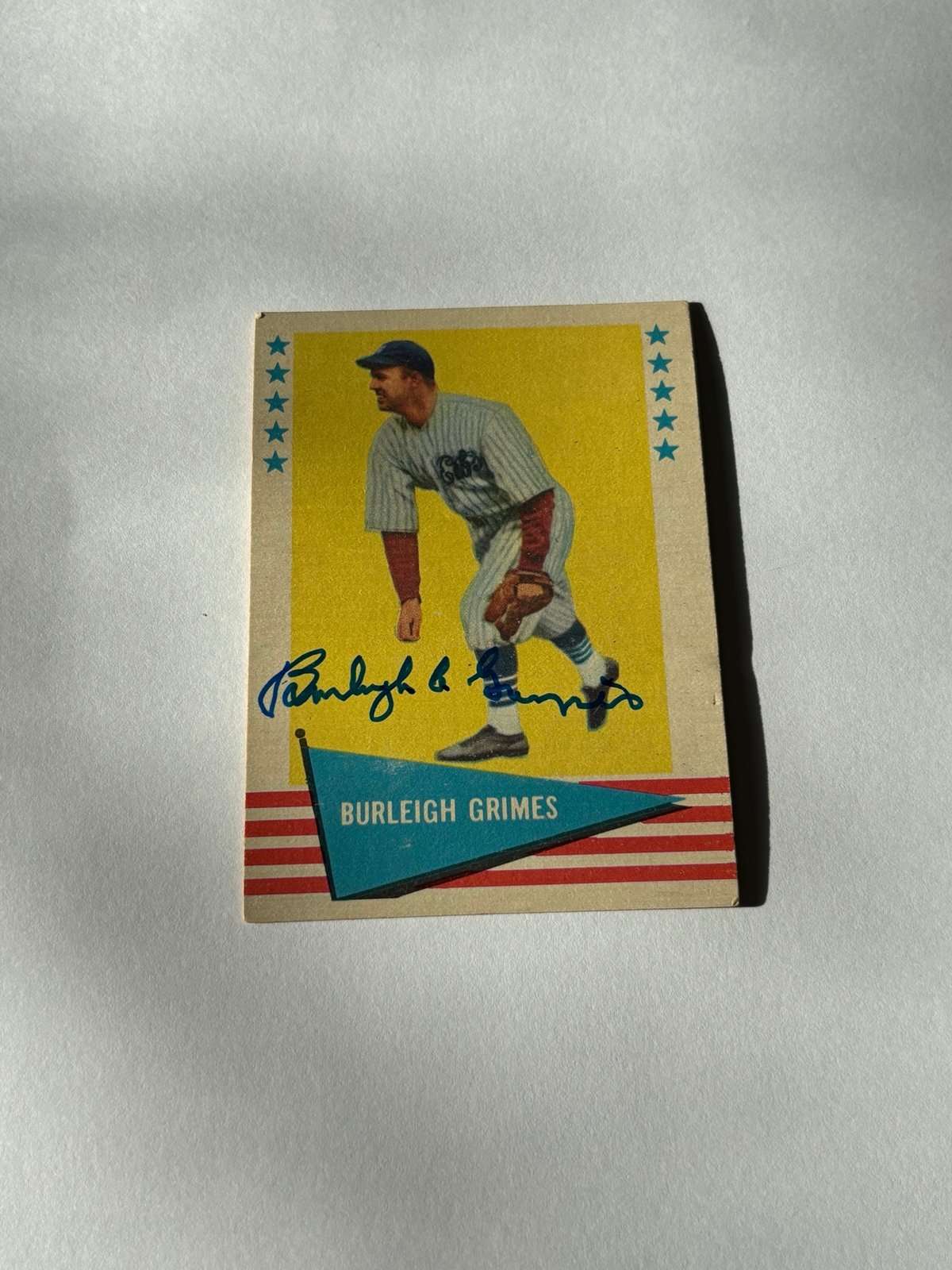 1961 Fleer Baseball Greats - Burleigh Grimes #37