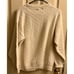 Vintage Y2K Knightsbridge Men's Sz Medium Cream Golf Sweater Embroidered