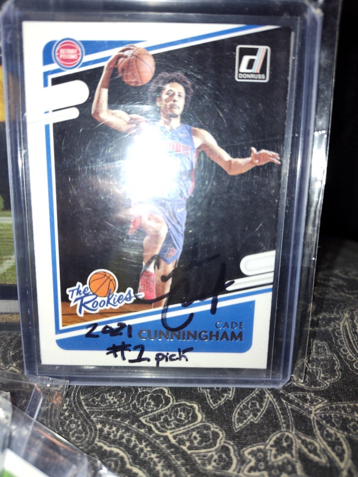 Auto rookie card