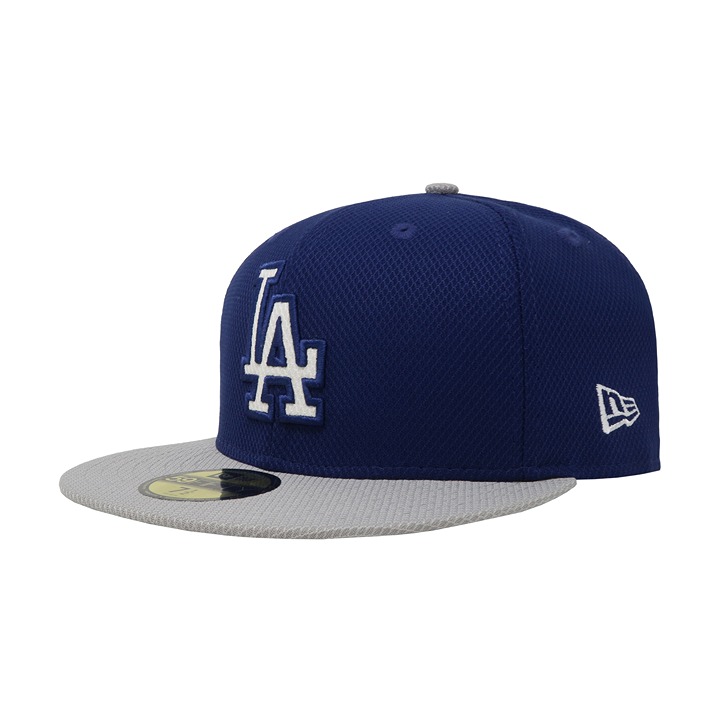 New Era 59Fifty Men's Los Angeles Dodgers Diamond Era Blue/Gray Fitted Hat 8