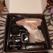 massage gun deep tissue percussion muscle relax massager