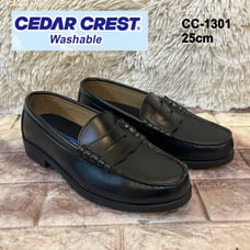 Excellent Condition CEDAR CREST Washable Black Loafers 25cmEEE
