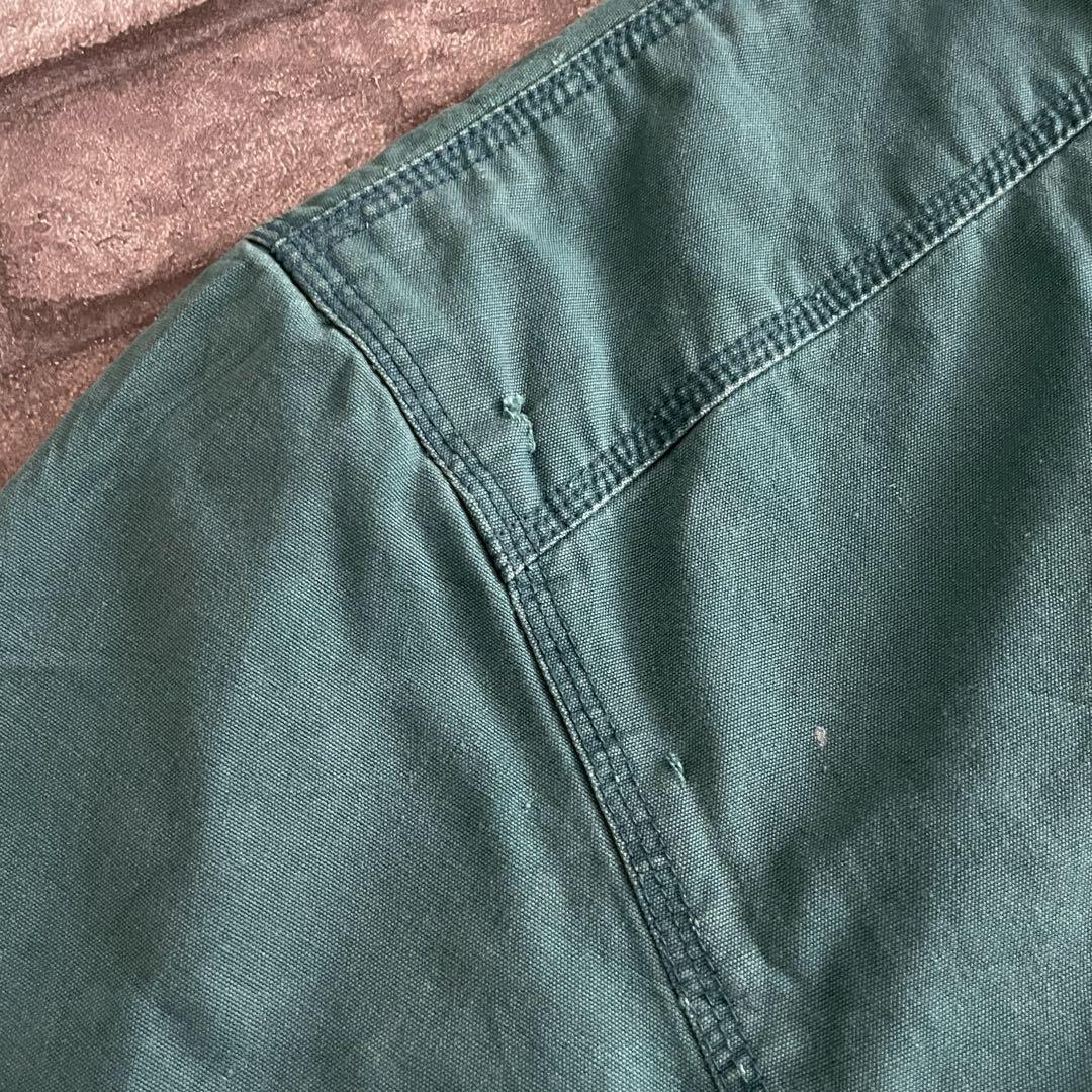 90's Fireman Half Coat Green Vintage Other