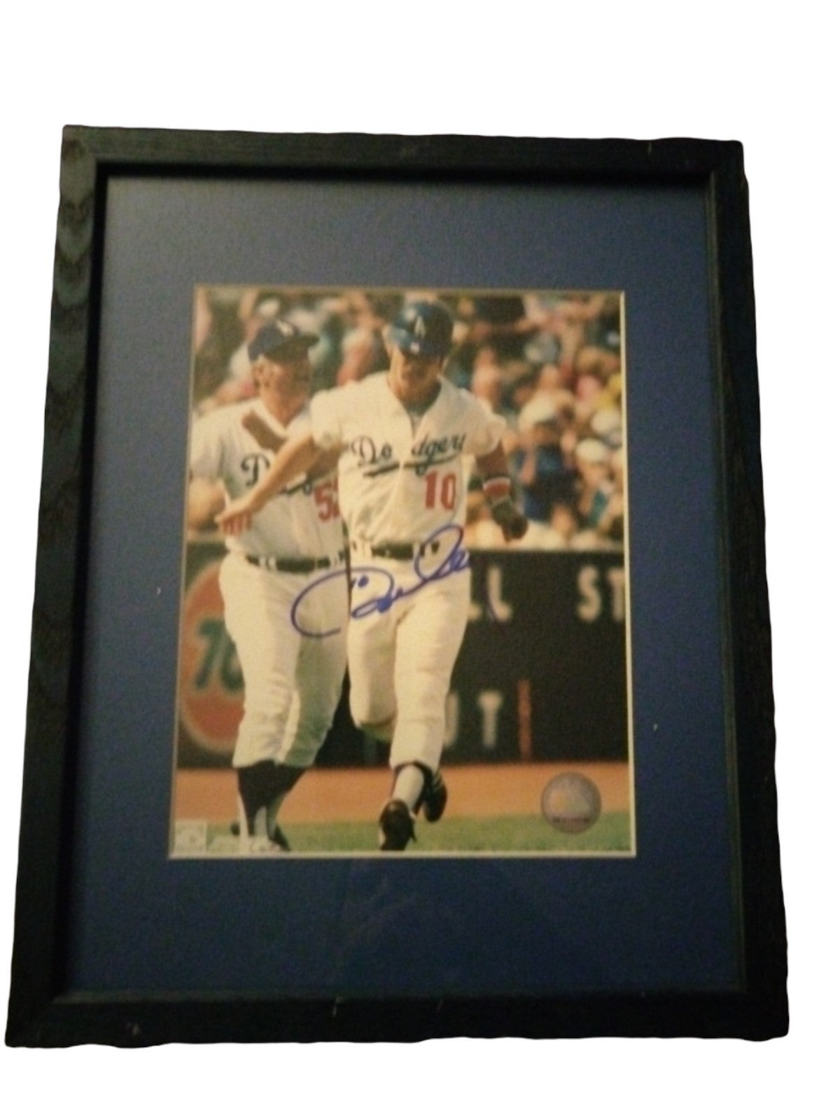 Ron Cey & Tommy Lasorda signed picture W/COA