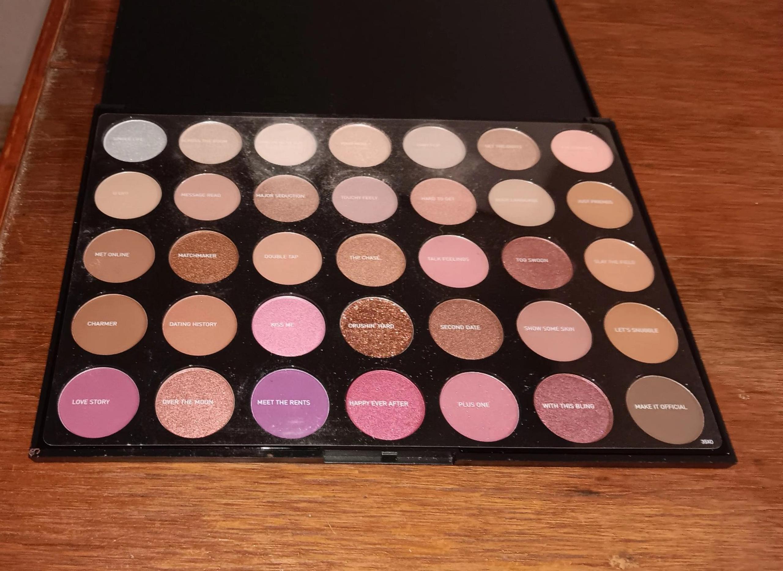MORPHE 350XO natural flirt artistry pallet makeup