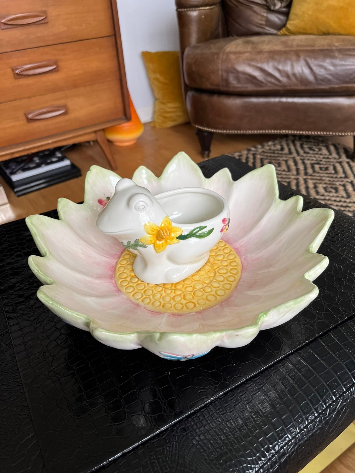 portmeirion botanic garden chip dip set