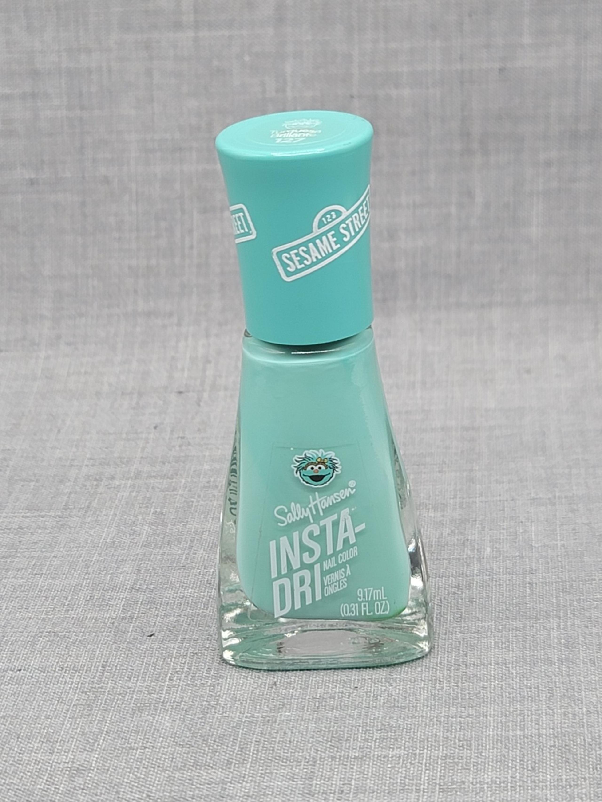 Insta-Dri Sesame Street Nail Polish 127 Turquesa Brillante - Sally Hansen