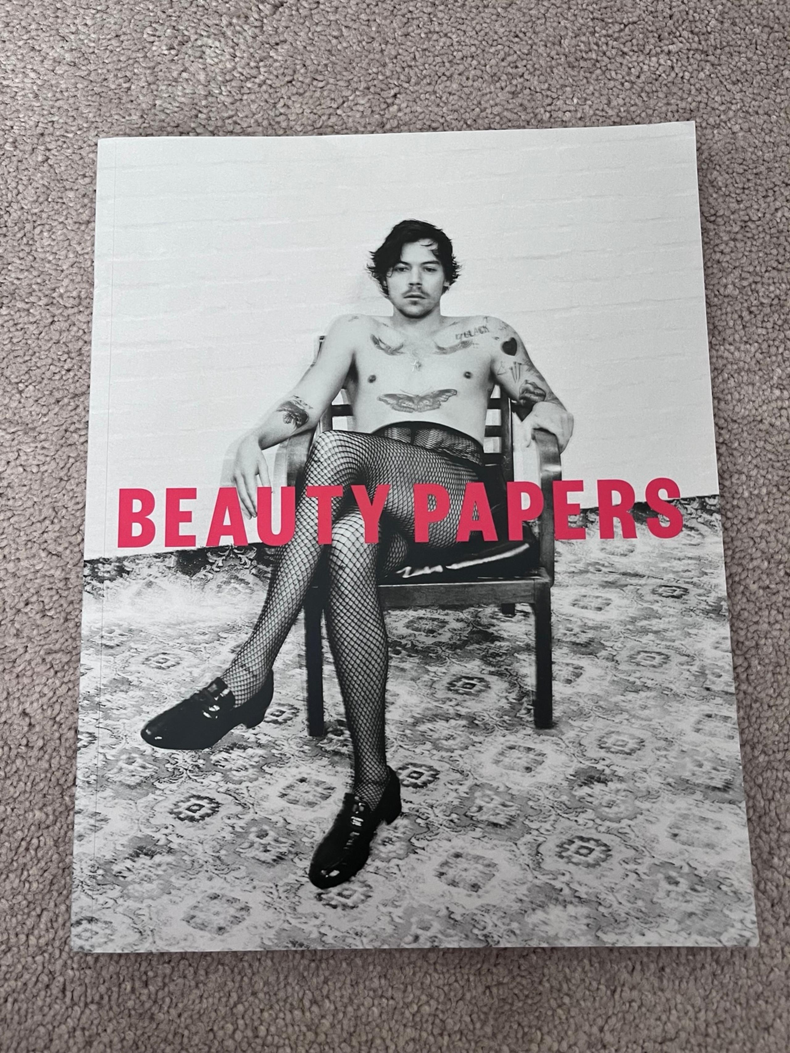Harry Styles 2020 Beauty Papers Magazine