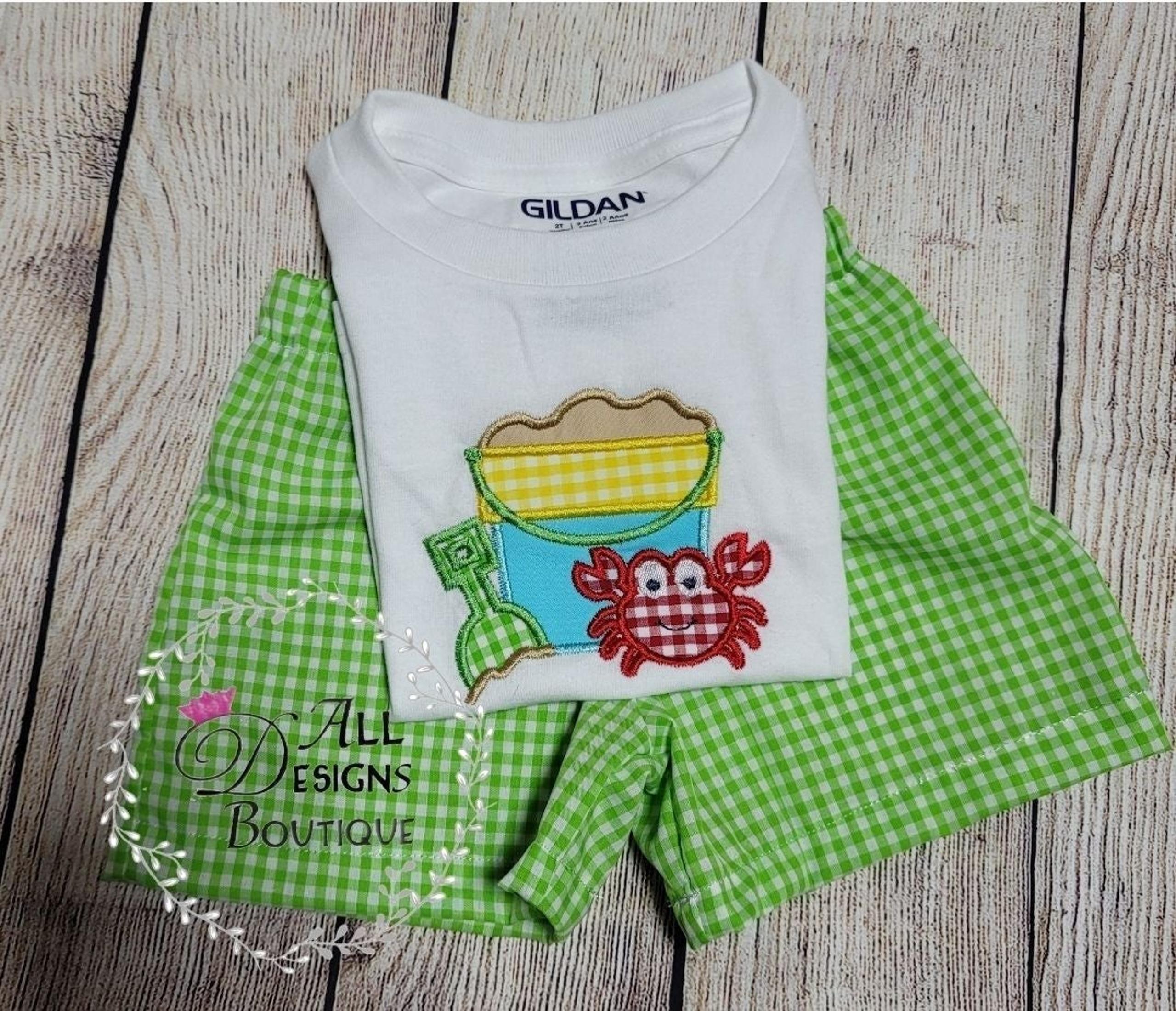 Crab Shirt with shorts Set