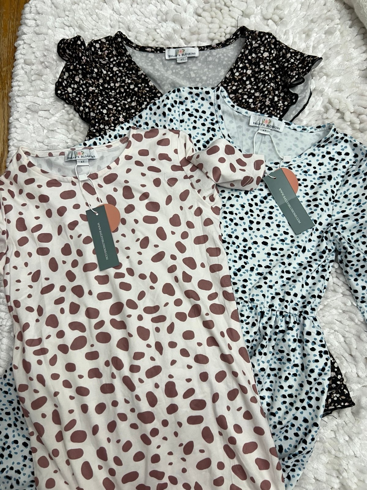 Girls - Bailey's Blossom Dress Bundle - Size 4T