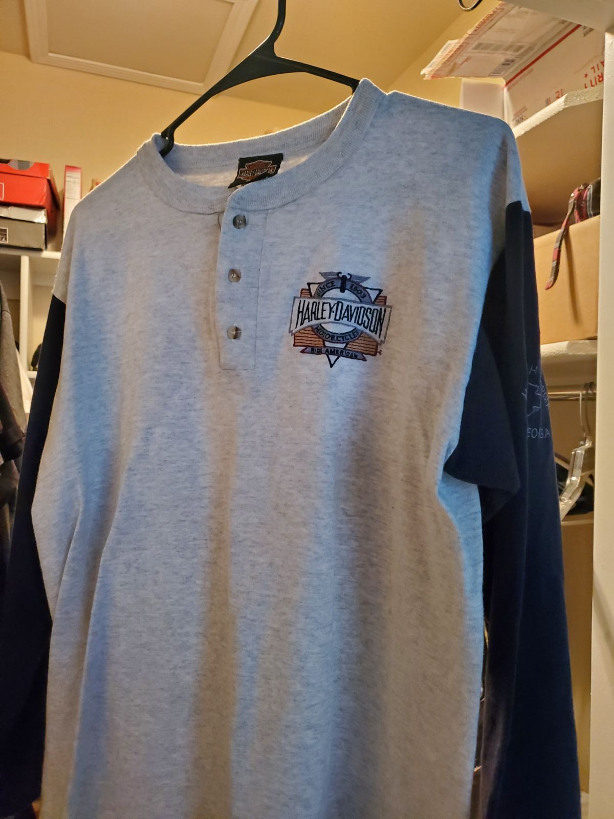 Harley-Davidson polo baseball T