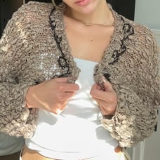 Embroidered Shrug