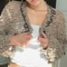 Embroidered Shrug