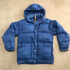 VTG Pioneer Sportswear Blue Down Jacket