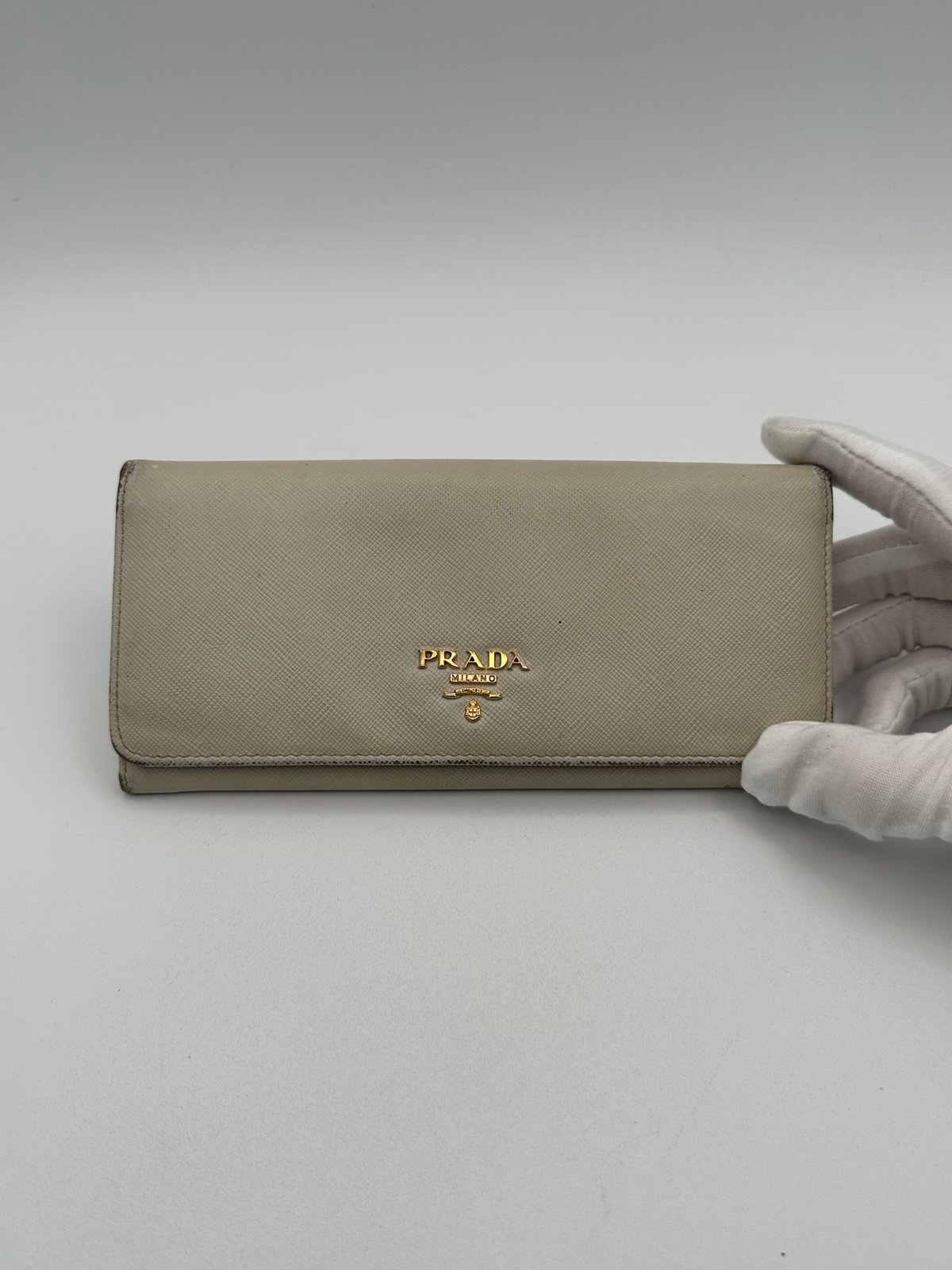 Prada Rare Saffiano Leather Wallet