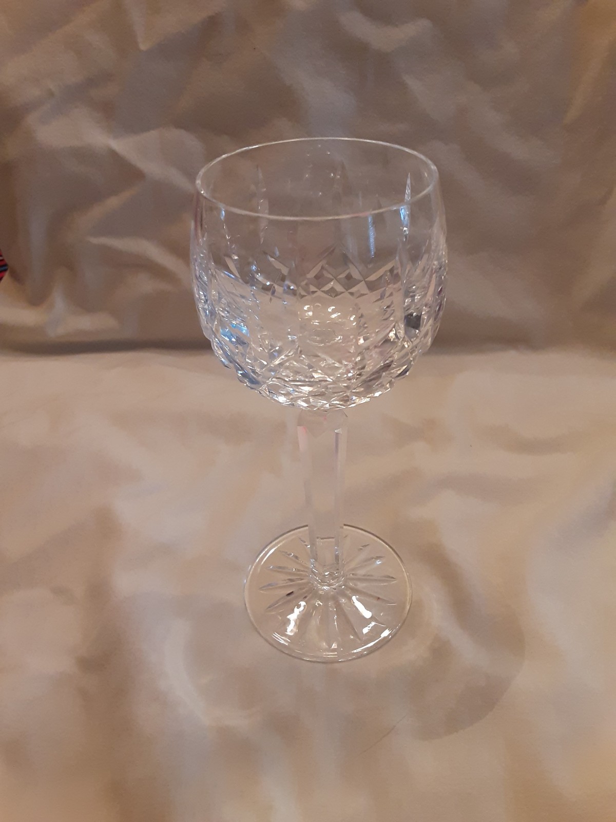 Waterford lead crystal 'Maeve' wine hock goblet