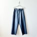 The Frankie Shop Faux Leather Pants in Blue Size Small