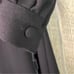Calvin Klein Size 4 Black 3/4 Button Cuff Sleeve Crewneck Fit & Flare Long Dress
