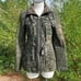 Anthropologie Floral Military Jacket XS