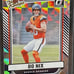 Bo Nix 2024 Panini Donruss #TR-38 The Rookies (RC) Silver Checkerboard