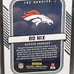 Bo Nix 2024 Panini Donruss #TR-38 The Rookies (RC) Silver Checkerboard