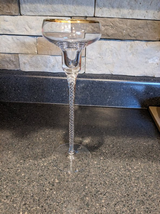 Vintage Air Twist Wine Flute