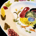Turkey Platter Hand Painted Made in Braz