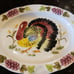 Turkey Platter Hand Painted Made in Braz